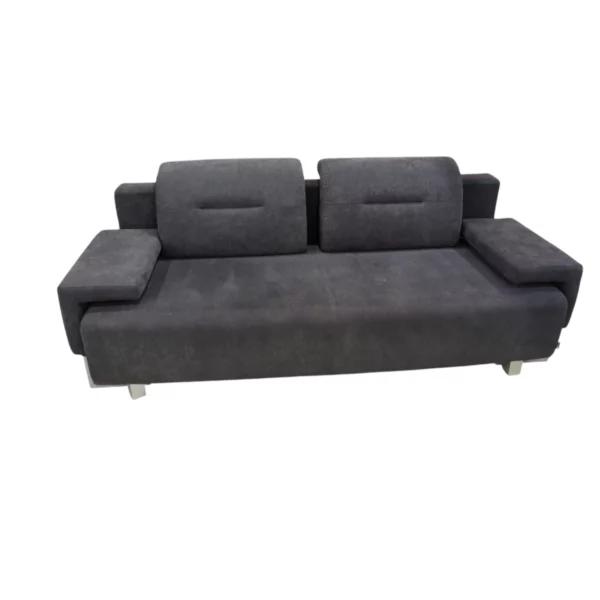 Zwei-Sitzer Sofa Grau