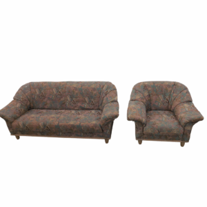 2-Sitzer-Couch mit Sessel