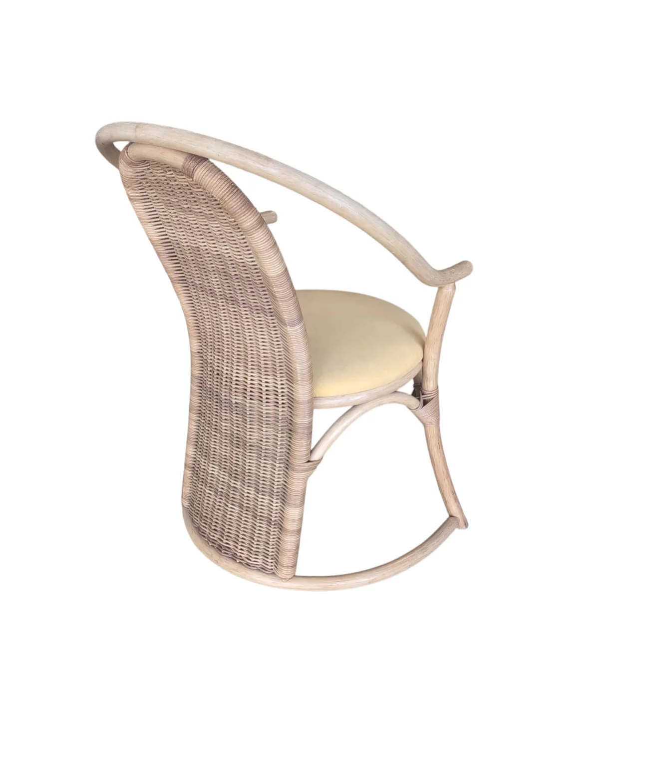 Rattan-Sitzgarnitur mit 4 Stühlen – Bild 4