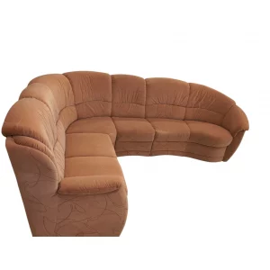 Eckcouch Rostrot