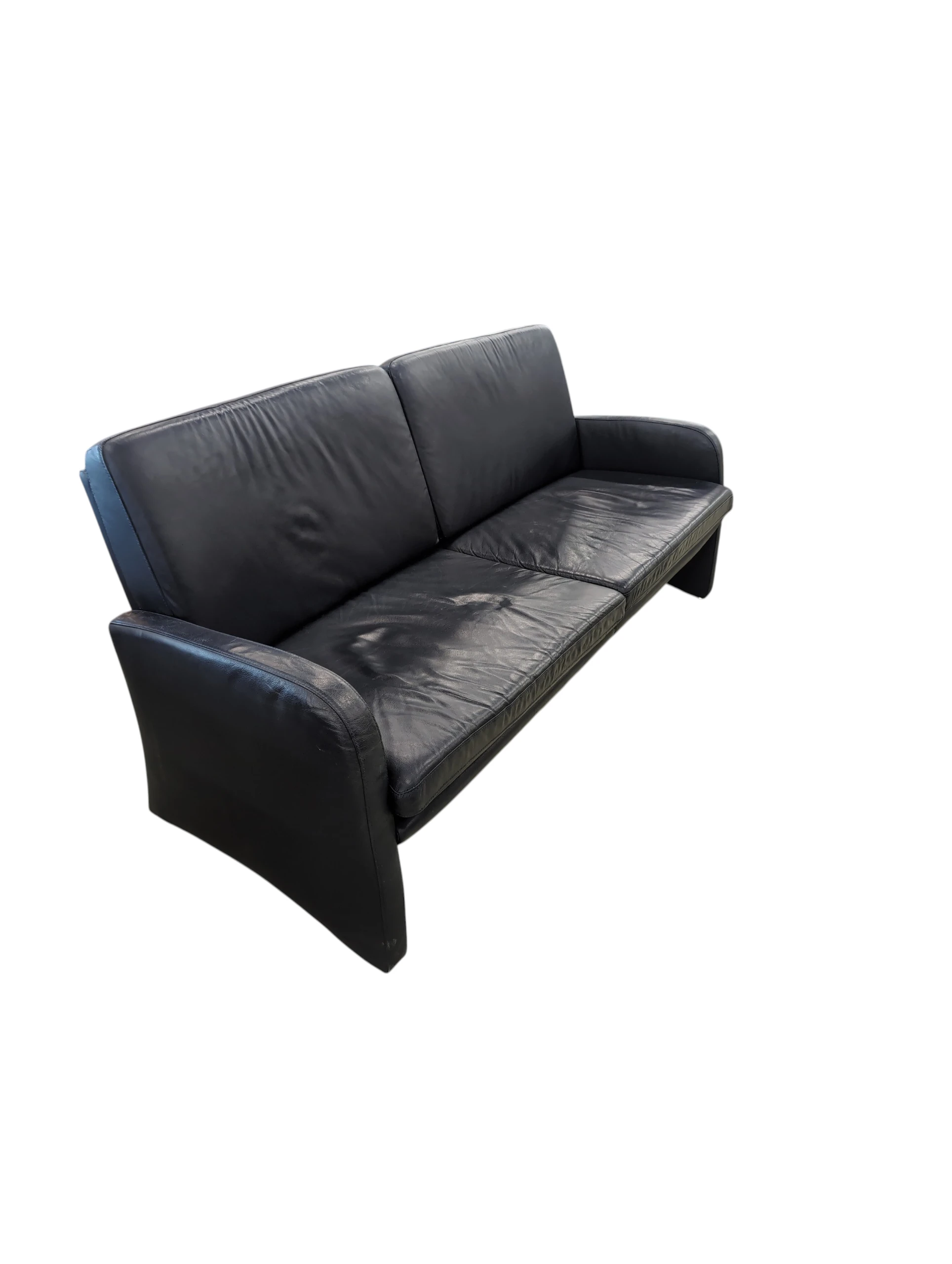 2-Sitzer Sofa - Leder – Bild 2