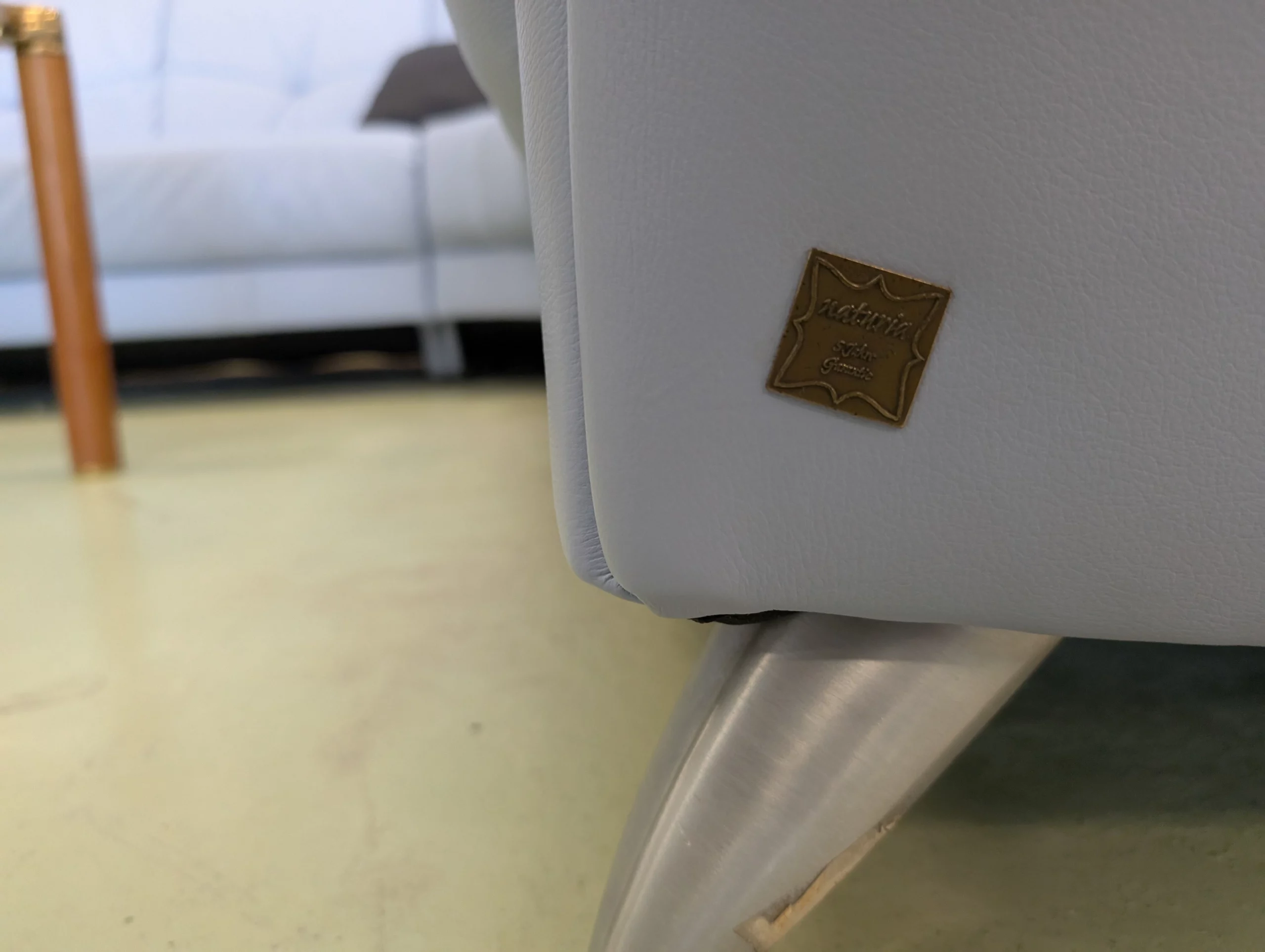 Designer-Couch "Naturia" - Leder – Bild 3