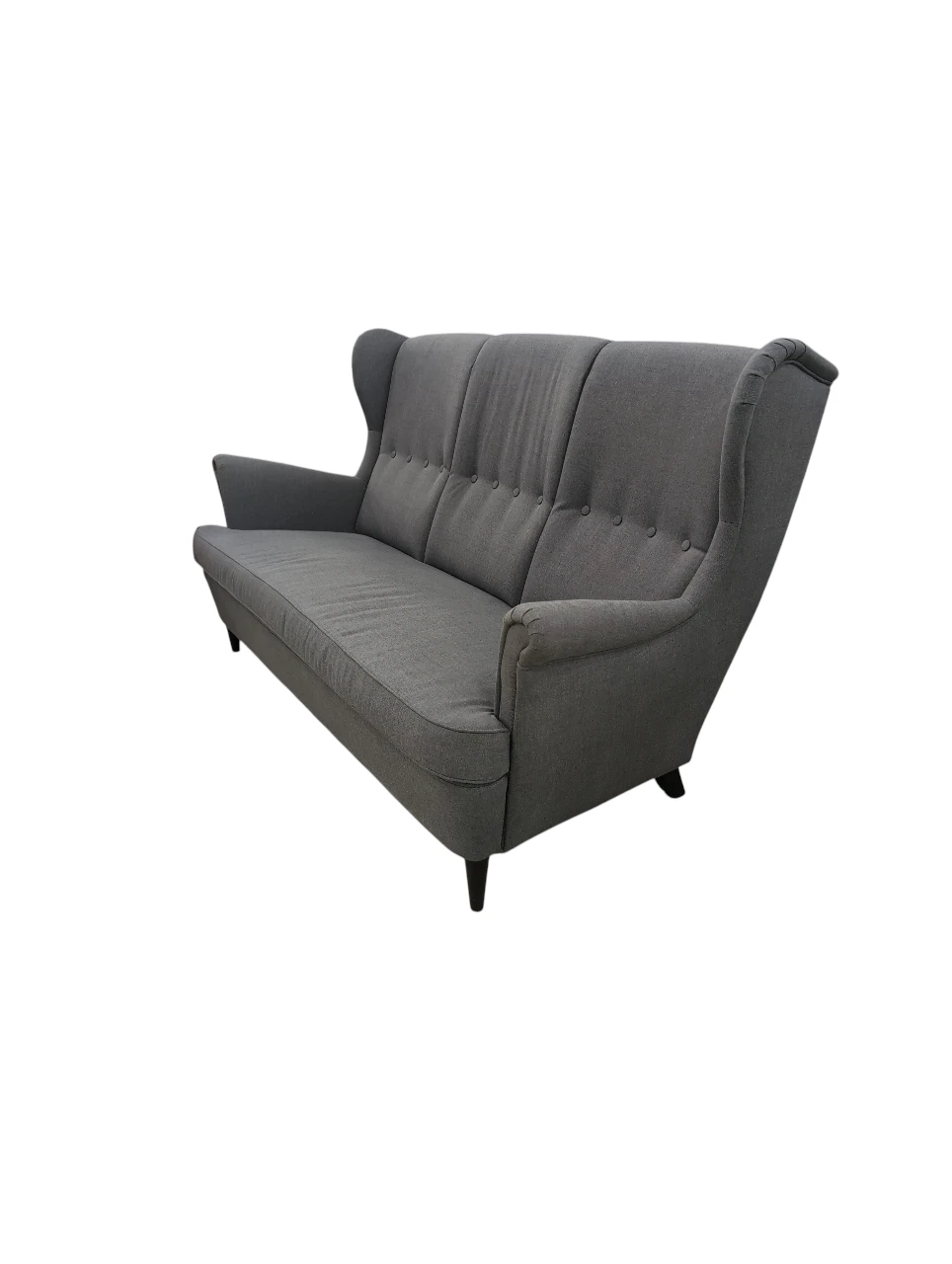 3-Sitzer Couch - Grau – Bild 2