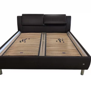 Lederbett mit Lattenrost - Fa. RUF