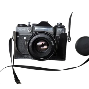 Zenit ET Kamera Mit MC Helios 58mm 1:2.0 44m-4